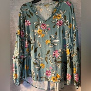 Democracy Long Sleeve Blouse